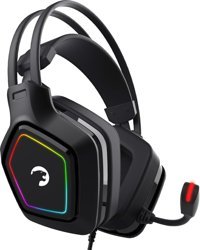 Gamepower Mihawk 7.1 3.5 mm Gürültü Önleyici Mikrofonlu Kablolu Kulak Üstü Kulaklık Siyah