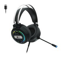 Lecoo Ht401 7.1 USB 2.0 Gürültü Önleyici Mikrofonlu Kablolu Kulak Üstü Kulaklık Siyah