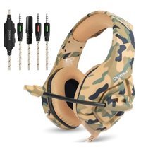 Onikuma K1-b 7.1 3.5 mm Gürültü Önleyici Mikrofonlu Kablolu Kulak Üstü Kulaklık Çok Renkli