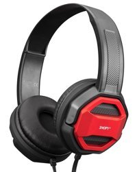 Rampage SN-101 7.1 3.5 mm Gürültü Önleyici Mikrofonlu Kablolu Kulak Üstü Kulaklık Siyah-Kırmızı