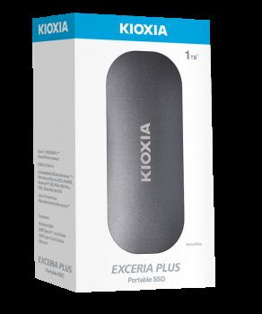 Kioxia LXD10S001TG8 USB 3.2 2.5 inç 1 TB Harici Harddisk Siyah