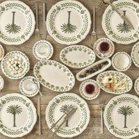 Bella Maison Alice 26 Parça 6 Kişilik Çok Renkli Desenli Stoneware Kahvaltı Takımı