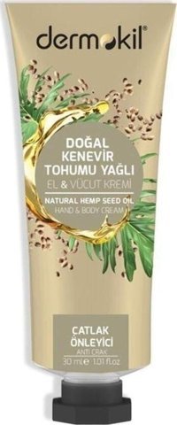 Dermokil Kenevir Hassas-Kuru Ciltler El Kremi 30 ml