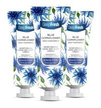 Deep Fresh Blue Contflower Mavi Kantaron Tüm Cilter El Kremi 3x50 ml