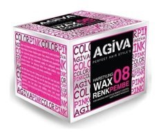 Agiva 08 Pembe Parlak Krem Orta Balmumu 120 gr Wax