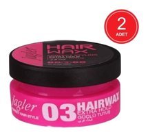 Jagler 03 Extra Hold Doğal Krem Ekstra Sert Balmumu 2x150 ml Wax