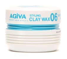 Agiva Clay 06 Parlak Krem Ekstra Sert Balmumu 175 ml Wax