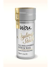Wou Secret Powder Styler Doğal Krem Orta Keratinli 75 gr Wax