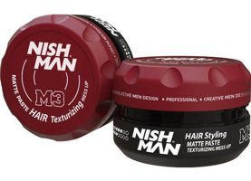 Nishman M3 Mat Krem Hafif Su Bazlı 30 ml Wax