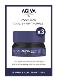Agiva Aqua 08 Parlak Krem Hafif Hint Yağlı 3x155 ml Wax