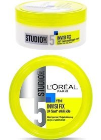 L'oréal Paris Studio Line Invisi Kavanoz No:8 Yellow Doğal Jel Orta 2x150 ml Jöle