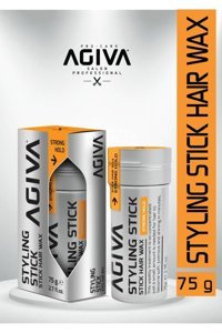 Agiva Styling Stick Doğal - Parlak Krem Sert Doğal 75 gr Wax