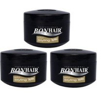 Bon Hair Styling Professoinal Doğal - Mat Krem Orta Organik 3x140 ml Wax