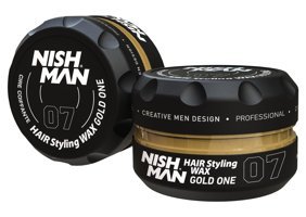 Nishman Man No:7 Parlak Krem Sert Su Bazlı 30 ml Wax