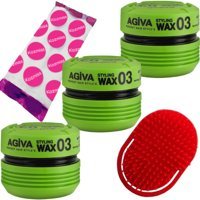 Agiva 03 Green Mat Krem Orta Balmumu 5x175 ml Wax