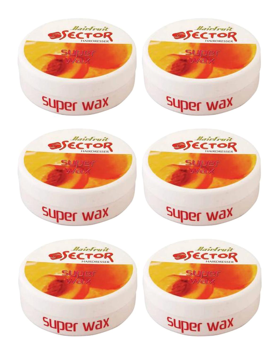 Sector Turuncu Doğal Krem Orta Keratinli 6x150 ml Wax