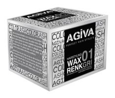 Agiva 01 White Parlak Krem Orta Balmumu 120 gr Wax