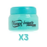 Fonex Briyantin Parlak Krem Hafif Provitamin B5 3x150 ml Briyantin