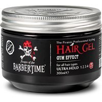 Barbertime Gum Effect Parlak Jel Ekstra Sert Doğal 300 ml Jöle