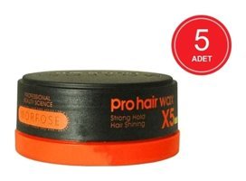 Morfose X5 Orange Mat Krem Sert Su Bazlı 5x150 ml Wax