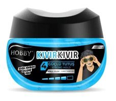 Hobby Kıvır Kıvır Doğal - Parlak Jel Sert Bitkisel Keratin 250 ml Jöle