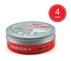 Morfose Ossion Ultra Aqua Parlak Jel Hafif Su Bazlı 4x150 ml Wax