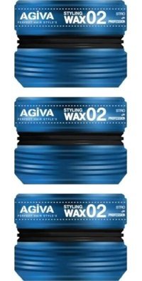 Agiva 02 Blue Parlak Krem Sert Balmumu 3x175 ml Wax