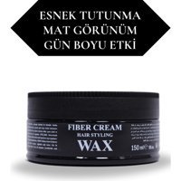 Efsoon Organics Doğal - Parlak Krem Orta Fiber 150 ml Wax