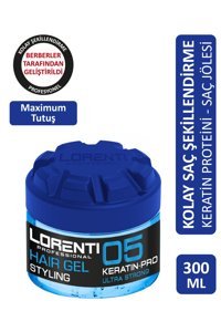 LORENTİ No:5 Doğal Jel Ekstra Sert Keratinli 300 ml Jöle