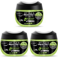 Hobby Style & Protect No:4 Islak Jel Sert Bitkisel Keratin 3x400 ml Jöle