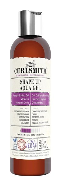 Curlsmith Hydro Style Doğal - Parlak Jel Hafif Organik 273 ml Jöle
