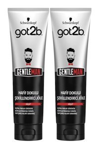 Schwarzkopf Gentleman Doğal - Parlak Jel Hafif Su Bazlı 2x150 ml Jöle
