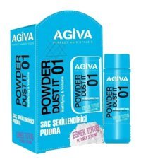 Agiva Dust IT 01 Mat Pudra Hafif Keratinli 20 gr Wax
