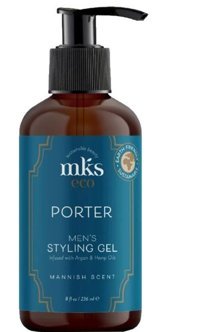 Mks Eco Eco Porter Men's Styling Parlak Jel Orta Argan Yağlı 236 ml Jöle