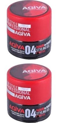Agiva 04 Red Parlak Jel Orta Alkolsüz 2x200 ml Jöle