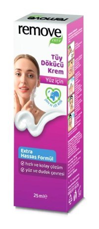 Remove Extra Hassas Tüm Ciltler İçin Yüz Kadın Tüy Dökücü Krem 25 ml
