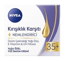 Nivea 35+ Tüm Ciltler Anti-Aging, Kırışıklık Giderici Yüz Krem 50 ml