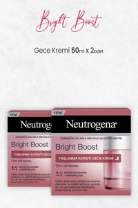 Neutrogena Bright Boost Nemlendirici Tüm Ciltler Anti-Aging, Kırışıklık Giderici Yüz Krem 2x50 ml