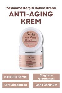 For You Gold Nemlendirici Tüm Ciltler Anti-Aging, Kırışıklık Giderici Yüz Krem 50 ml