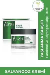 Aizen Snail Cream Nemlendirici Tüm Ciltler Anti-Aging, Kırışıklık Giderici Yüz Krem 50 ml