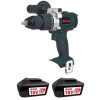 KL PRO KLDM18B-50 18 V 18 W Darbeli Akülü Şarjlı Matkap