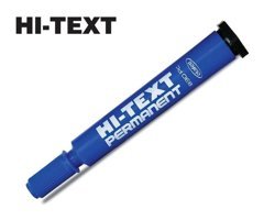 Hi-Text 830PC Tekli Standart Silinebilir Mavi Tahta Kalemi