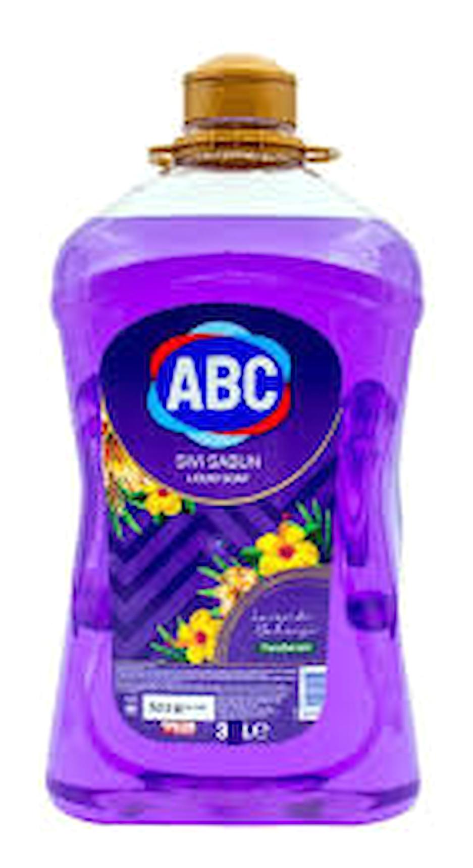 Abc Mor Çiçekler Sıvı Sabun 3 lt