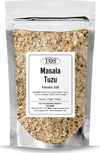 Tos The Organic Spices İyotsuz Toz Masala Tuzu Paket 500 gr