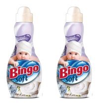 Bingo Soft Sensitive Konsantre Lavanta 120 Yıkama Yumuşatıcı 2x1.44 lt