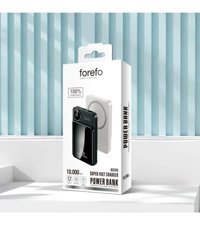 LaraThec Premium 10000 mAh Hızlı Şarj Dijital Göstergeli Micro USB Kablosuz Powerbank Beyaz