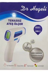 Dr Hegeli HW-3 Alından Temassız Dijital Tabanca Çocuk-Yetişkin Ateş Ölçer