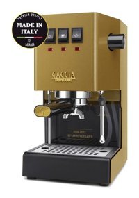 Gaggia RI9481/20 Milano New Classic Evo 2023 1300 W Paslanmaz Çelik Tezgah Üstü Manuel Espresso Makinesi Sarı