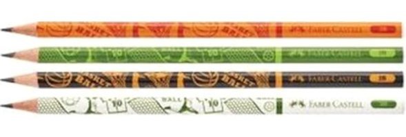 Faber-Castell Yuvarlak Siyah 2B Kurşun Kalem