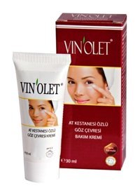 Vinolet At Kestanesi Özlü Tüm Ciltler İçin Göz Çevresi Krem Tüp 30 ml